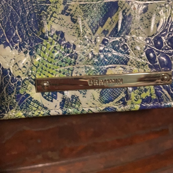 Brahmin AnnMarie Green Viper Melbourne - Picture 2 of 8